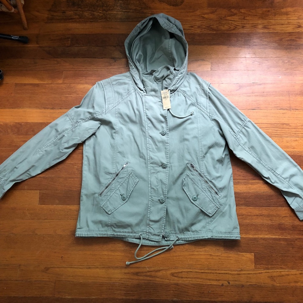 American Eagle outfitters military parka NWT